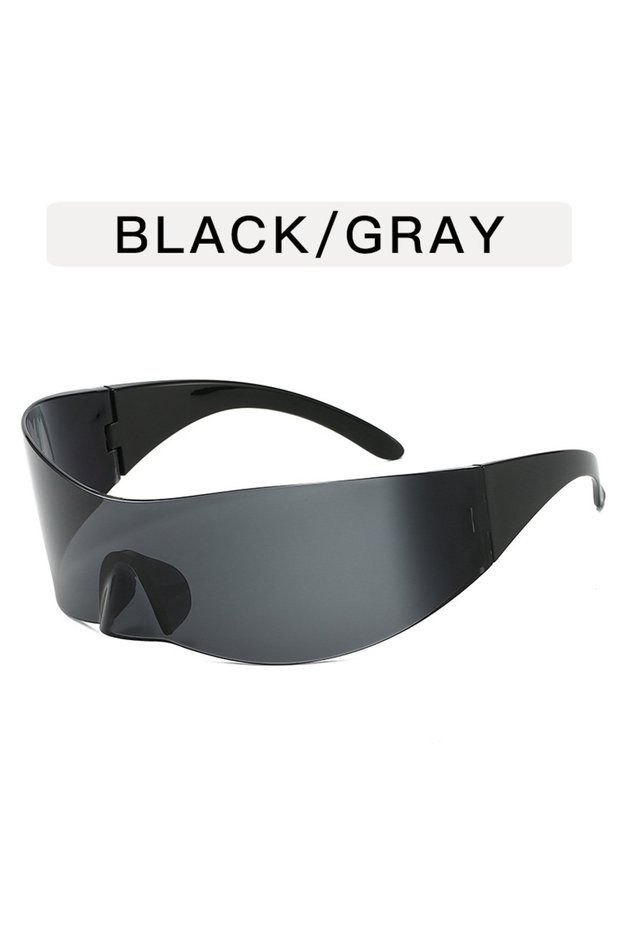 C1 Y2k Retro Oversized Sunglasses Spicy Girls Punk Goggle Sports Sun Glasses Man Women Brand Designe