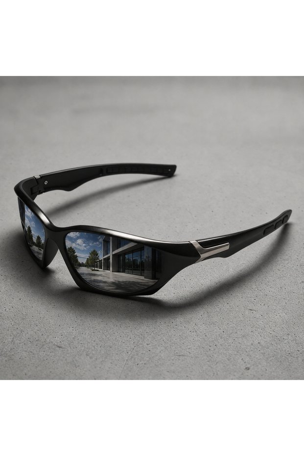 Black Multifunctional Polarized Photochromic Sports Sunglasses&Night Vision Driving Glasses UV400 Ou