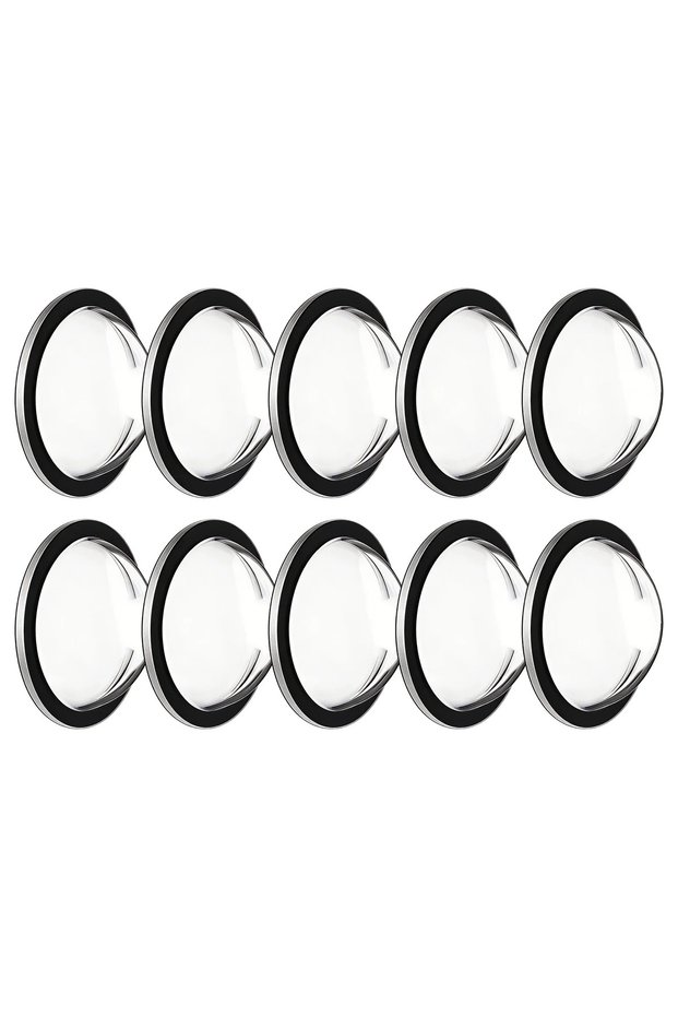 10 Pcs 2-10PCS Car Camera Protective Cover HD Clear Anti-Scratch Waterproof Dustproof for Vehicle Da