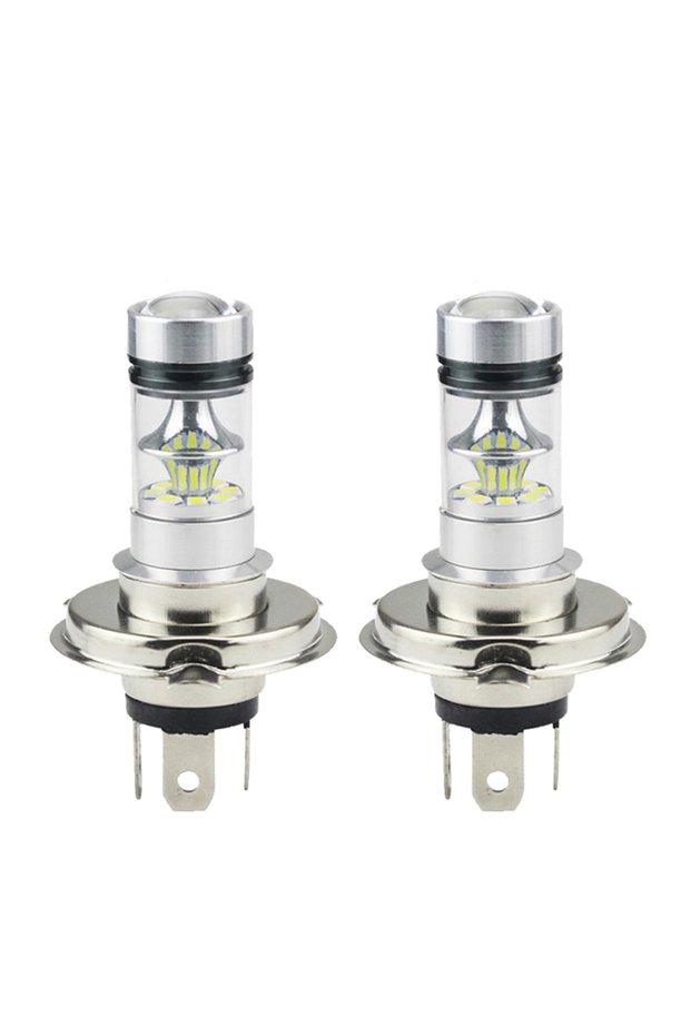 H4 2Pcs 2Pcs H4 H7 100W LED Car Lights Bulb Super Bright Low Temperature Headlight Car Daytime Runn