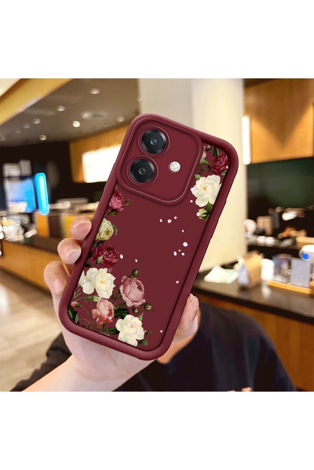 Oppo A3/A3X 4G/5G-Compatible Case with a Vibrant Floral Bouquet Print, Comfortable Grip, and Lightweight Design