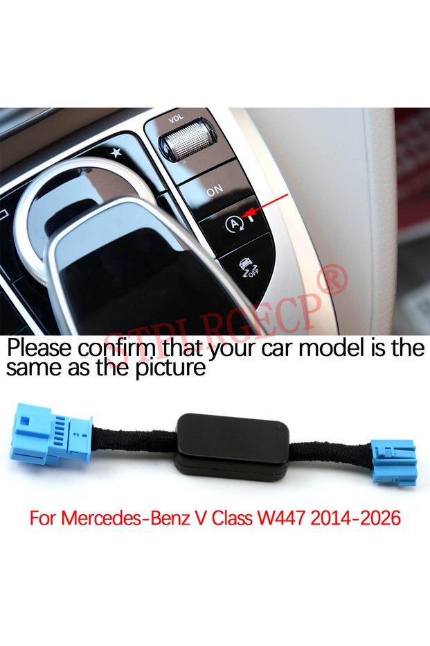for V-Class 14-26 For Mercedes Benz X253 W213 W447 W205 W222 AMG 43 63 Car Automatic Stop Start Engi