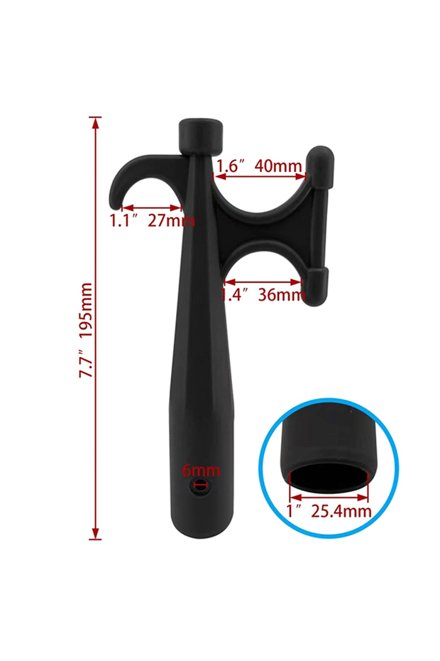one size Nylon Boat Hook Rust-Resistant Boats Hook Head End For Mooring Yacht Nylon Mooring Boat Hoo