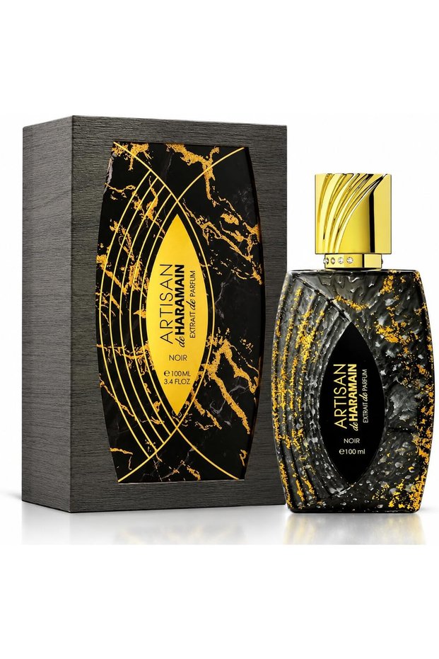 Artisan De Haramain Noir 100ml Extrait De Parfum | Long-Lasting Arabic Fragrances Unisex Perfume | Luxury Citrus Woody Musk Scent