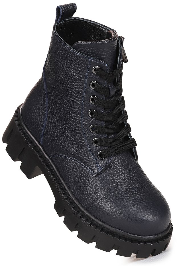 Lade Leather Lace-Up Girls' Boot