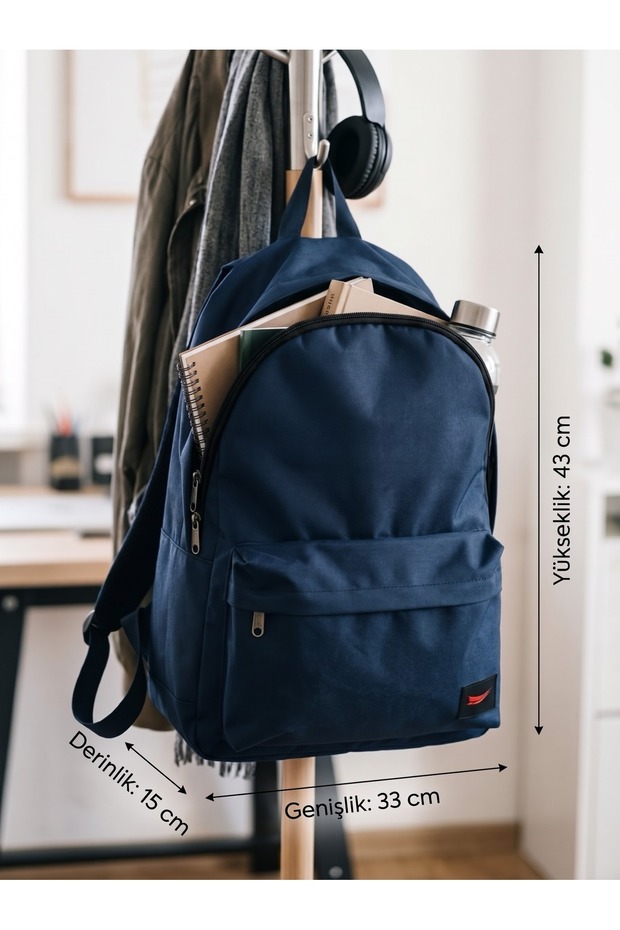 Waterproof Fabric Backpack with Foam Padding, Suitable for Everyday Use