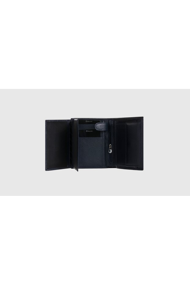 Men's Card Holder 1412 Wallet, Black