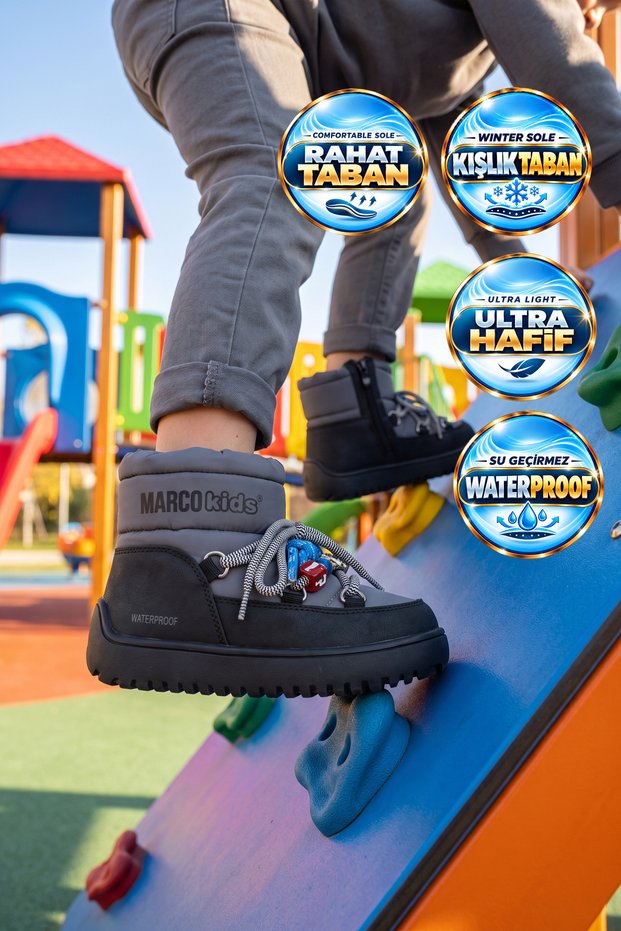 Phita Girls' Boots, Black