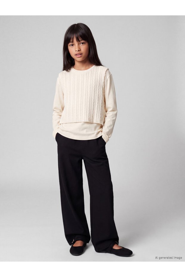 Trendy Picks from Kübra Butik: STANDARD Fit Girls' Pants