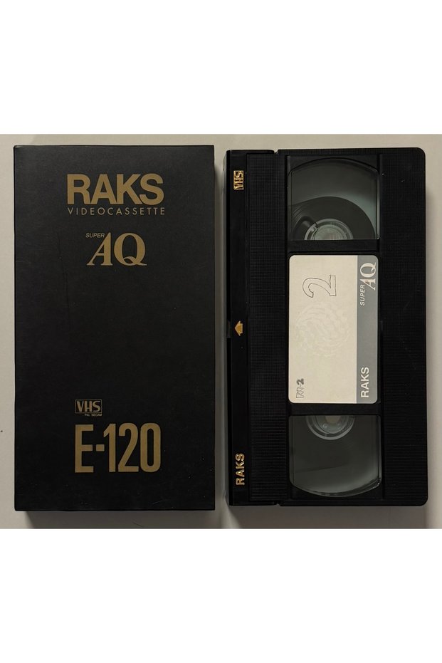 Raks VHS E-120 Cassette (Recordable)