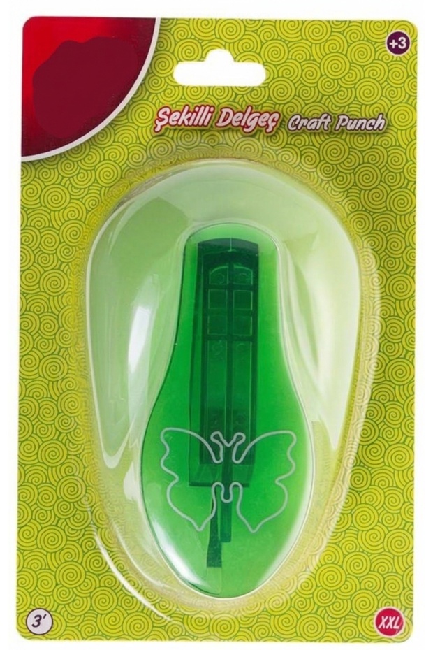 Eva and Paper-Cutting Shaped Punch - Butterfly, 3" XXL Size