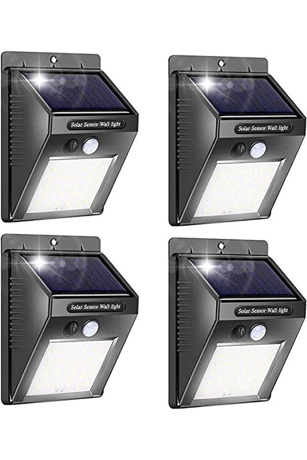 Solar Wall Lights Outdoor, iToncs Waterproof Super Bright Solar Motion Sensor Security Lights Wirele