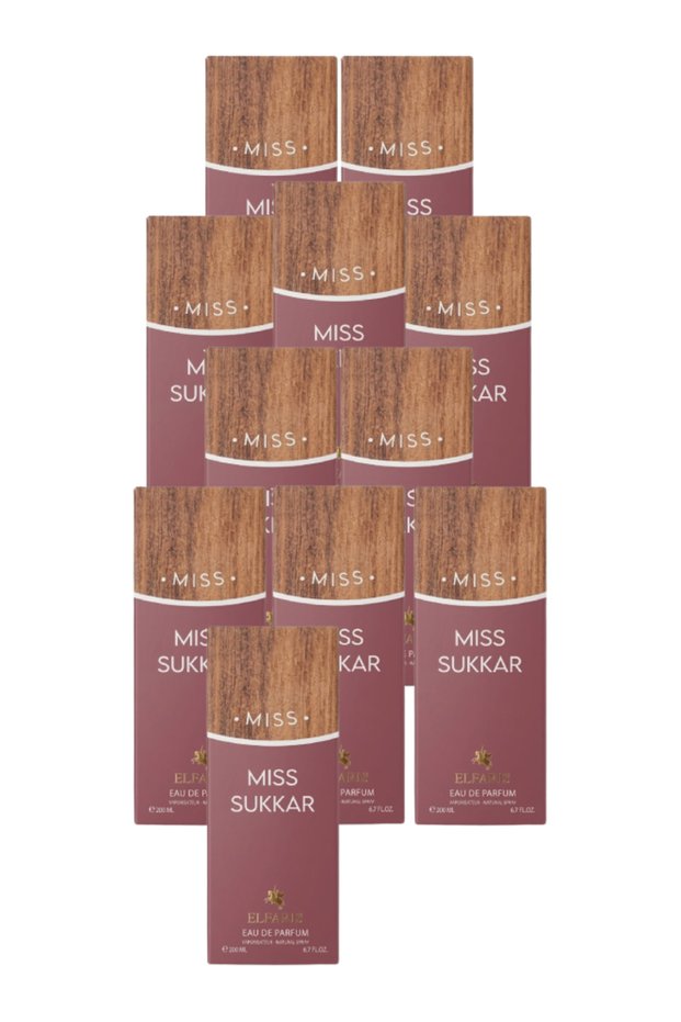 11 قطعة من عطر « Miss Sukkar » سعة 100 مل