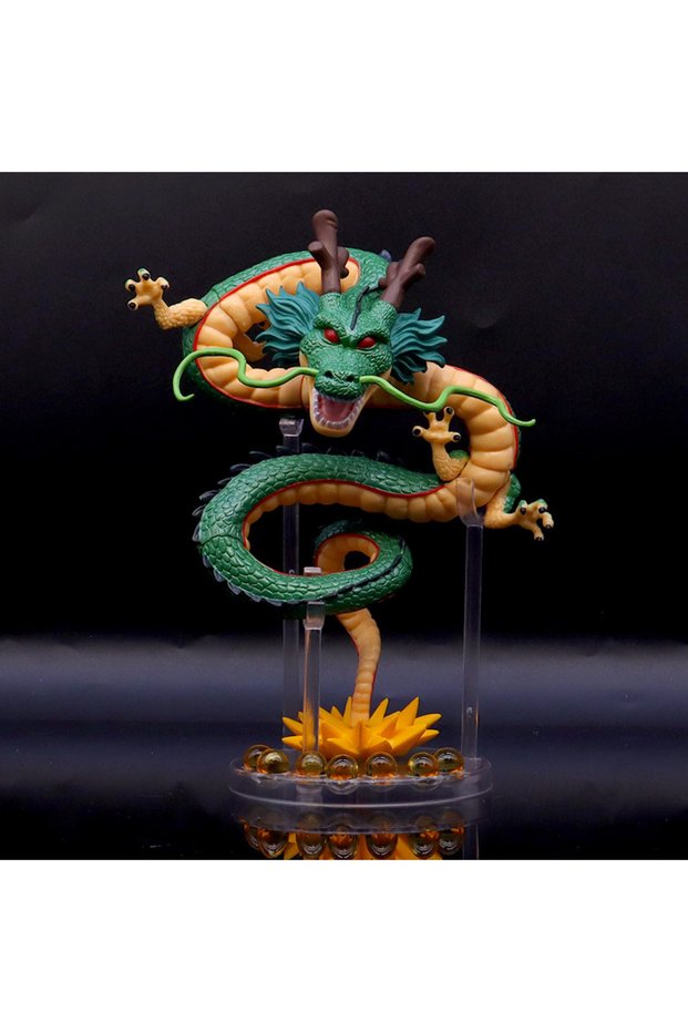Bandai no box 18CM Shenron Anime Figure PVC Figurine Doll Shenlong DBZ Toys Gift Model Statue Brique