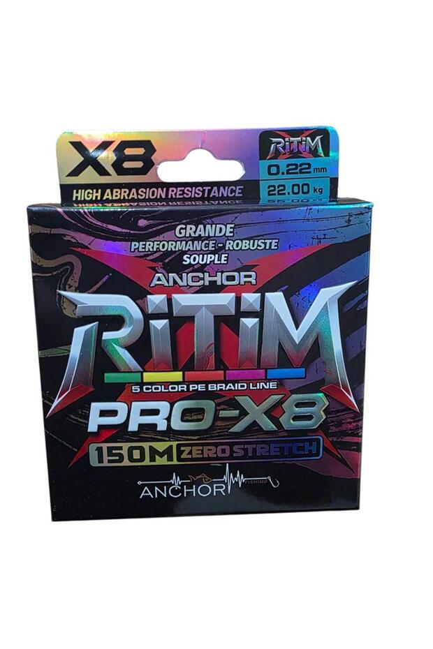 Ritim X8 Pe Multicolor 150Mt Fishing Line