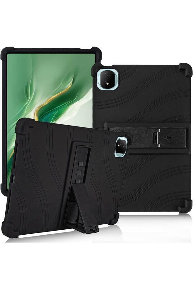 Case For Honor MagicPad 2 (12.3 Inch), Soft Silicone Kids Case, Adjustable Stand, Shockproof Protect