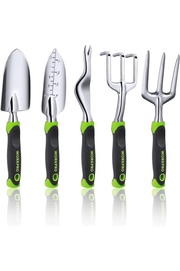 5-Piece Cast Aluminum Garden Tool Set