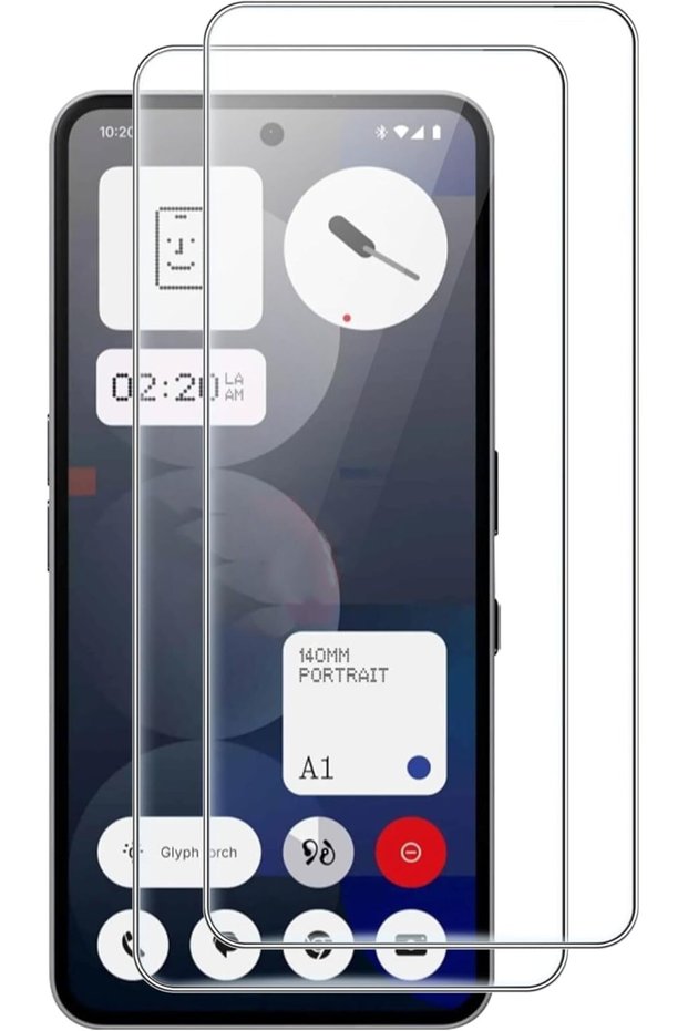 واقي شاشة من الزجاج المقوى مضاد للخدوش بتغطية كاملة لهاتف Nothing Phone 3A 5G