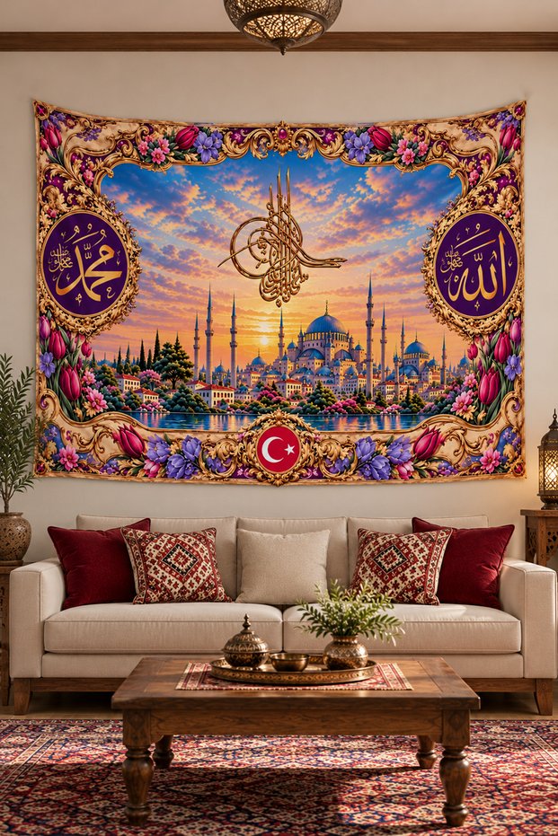 Turkish-Islamic Wall Hanging / Wall Rug