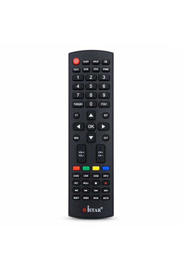 iSTAR Satellite Receiver Remote Control - Black