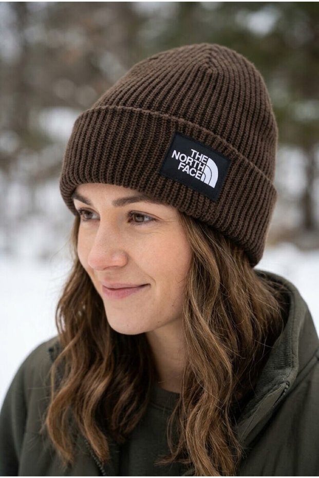 Tnf salty lined beanie, women's and men's winter knitted beanie, warm outdoor acrylic beanie.