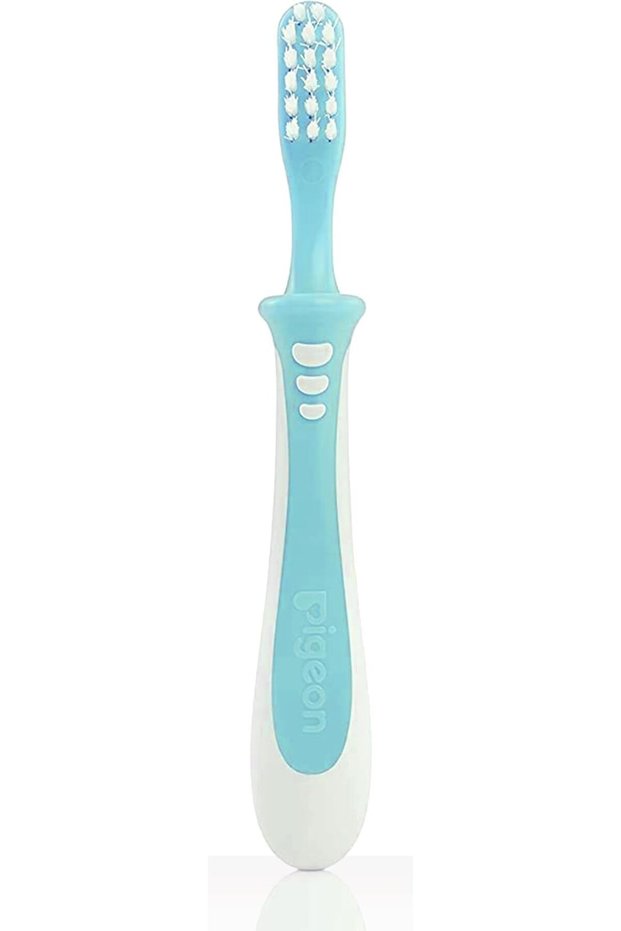 Training Tooth BrUSh, Extra Soft Bristles, Grip, Lesson 3, Blue