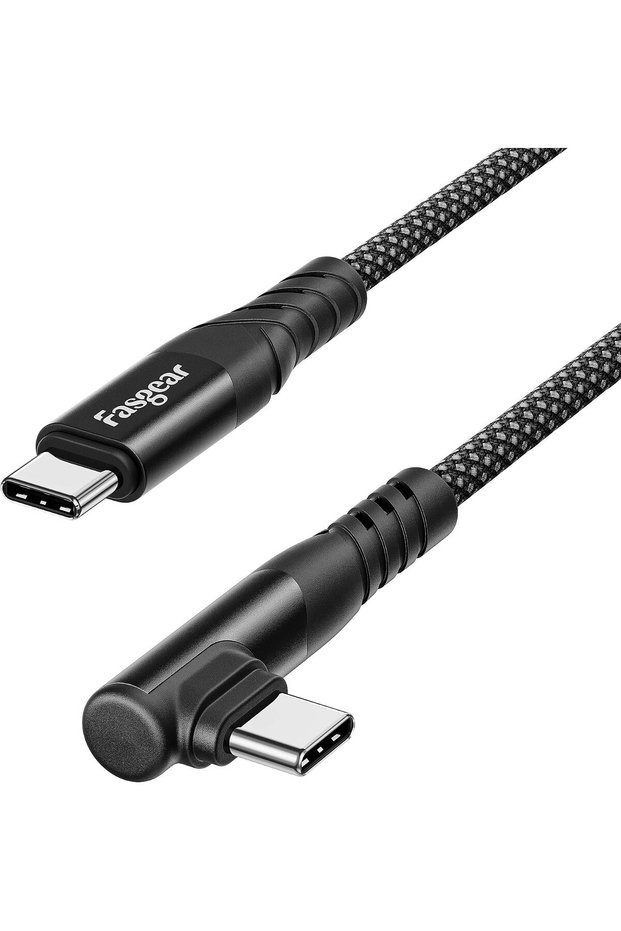 كابل USB C إلى USB C بقوة 240 واط، USB 2.0 نوع C للشحن السريع 5 أمبير (10 أقدام)