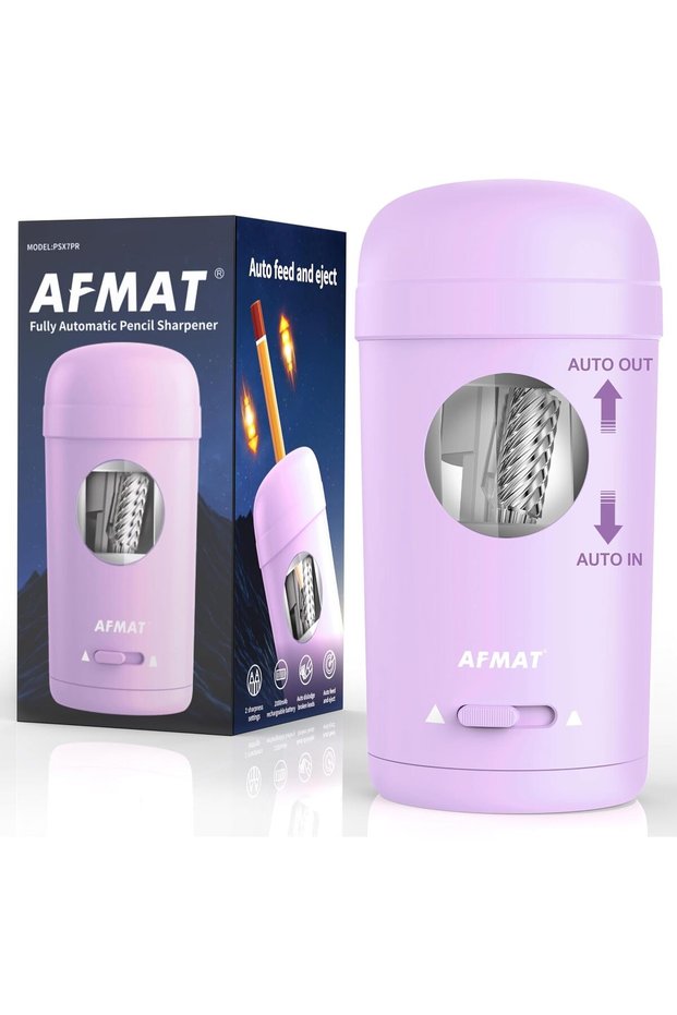 Electric Pencil Sharpener, Fully Automatic Pencil Sharpener for 7-8mm Pencils & Colored Pencil, Auto