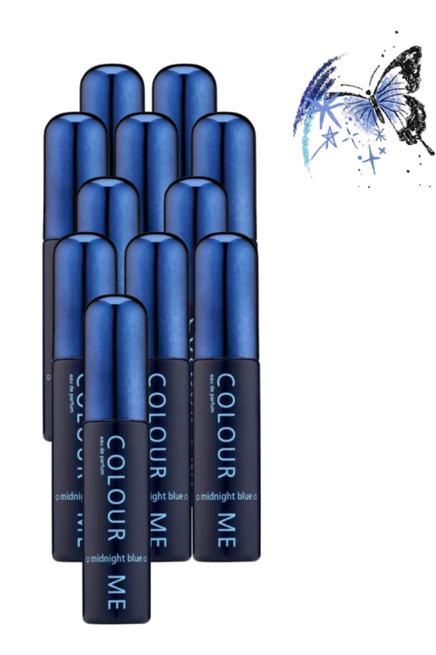 11 قطعة من عطر Midnight Blue بحجم 50 مل