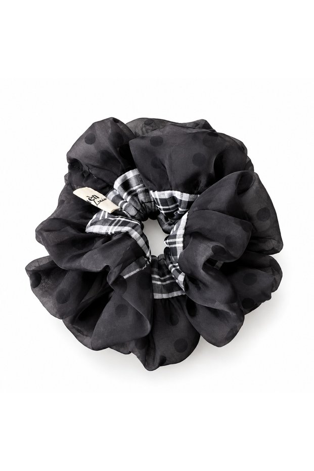 Ruffled Fluffy Oversized Scrunchies Buckle