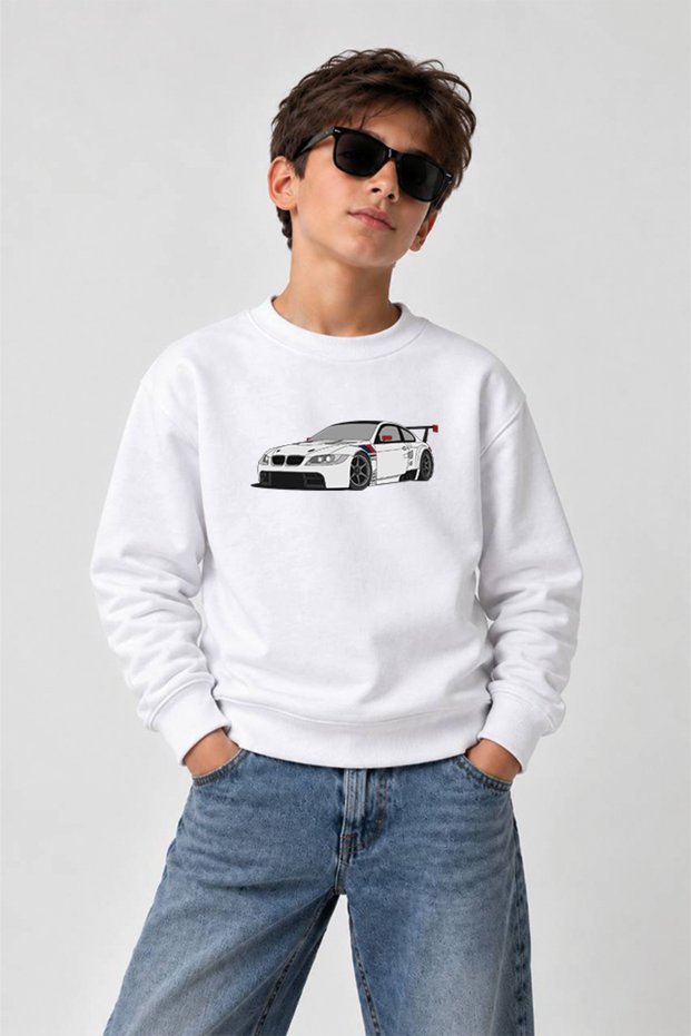 Printed Crew-Neck Sweatshirt for Boys