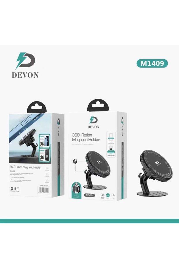 360 Degree Magnetic Car Phone Holder