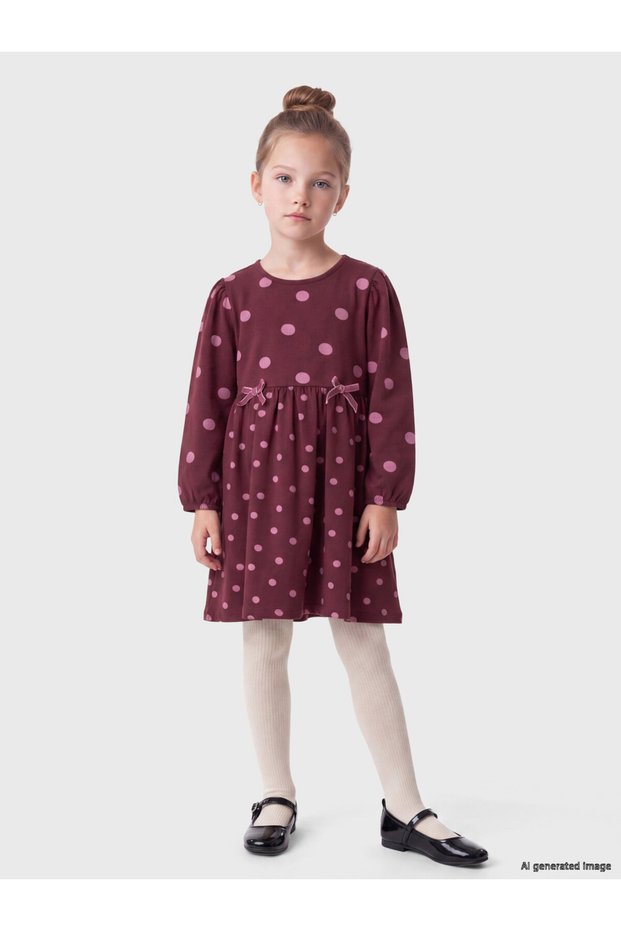 Quality Pieces from Çelebi Store Zero Roba Collar Embroidered Girl's Dress