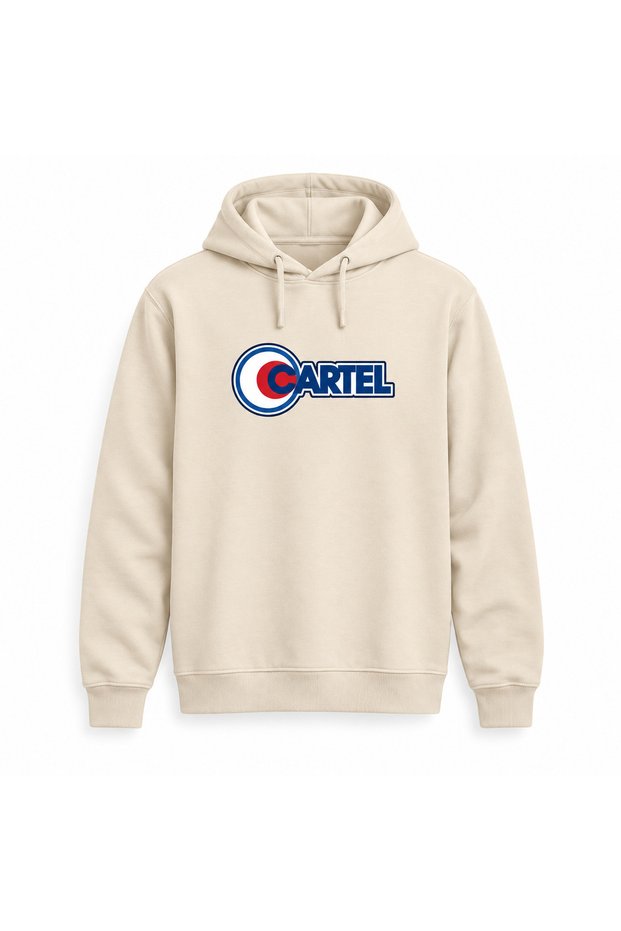 Cartel Logo DTG-Printed Hooded Sweatshirt (Unprinted)