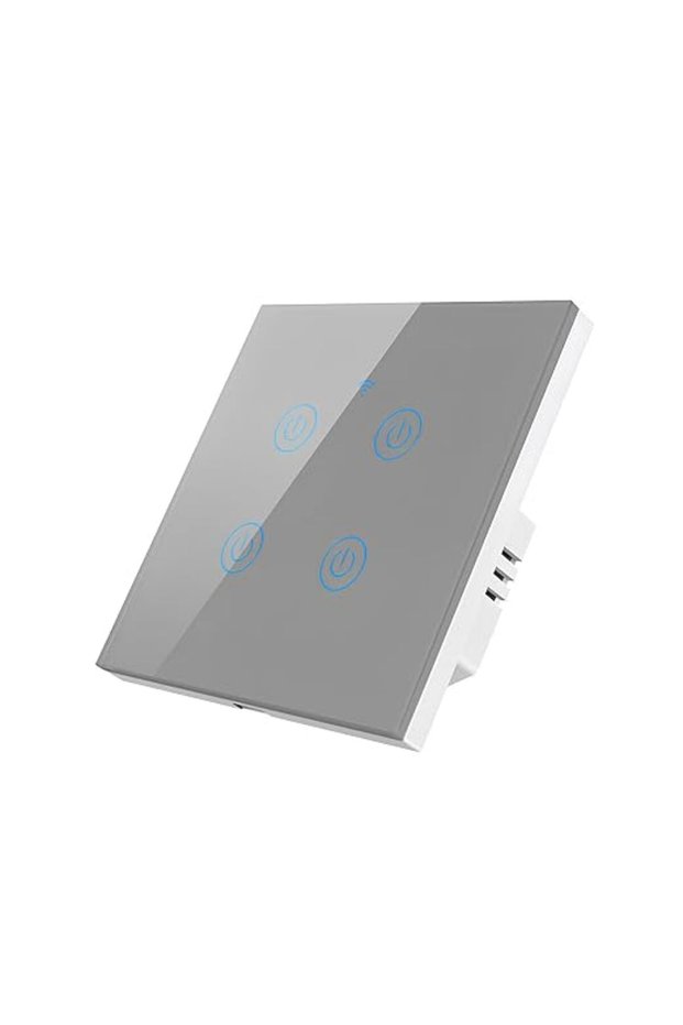 WiFi Smart Wall Light Switch, No Neutral Wire Required, No Hub Required, Compatible with Google Home