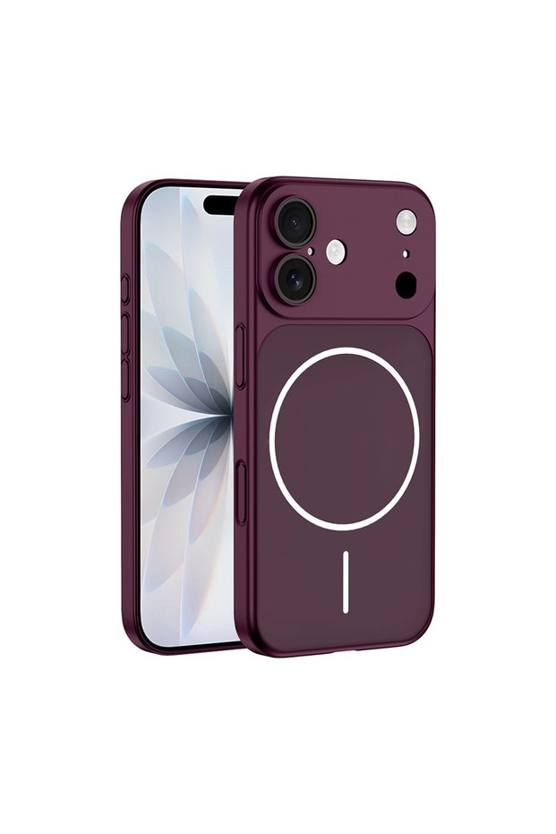 iPhone 15 Case with 18 Pro Max Design, Camera Lens Protector, and MagSafe Compatibility