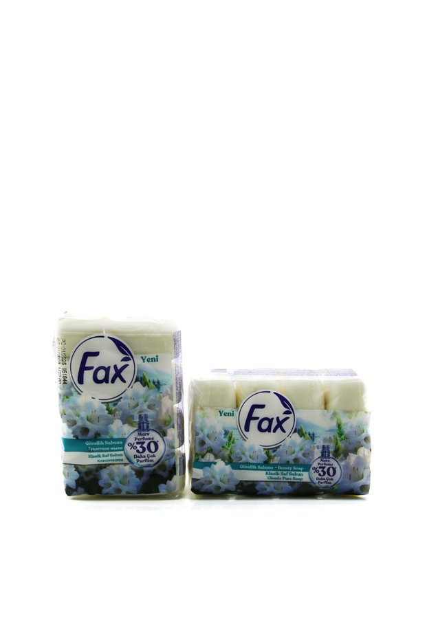 White soap, beauty and hand soap, molded, 4 x 70 g, 280 g, pack of 24.
