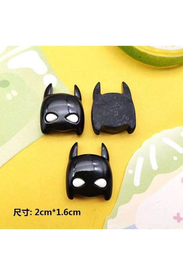 5 12pcs Cartoon Bright Face DIY Cream Glue Resin Accessories Headwear Hair Clip Phone Case Refrigera