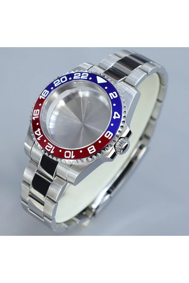 for nh35 nh36 34 38 style 16 40MM Diver watch case Sapphire Crystal For NH35 NH36 NH34 Miyota 8215 E