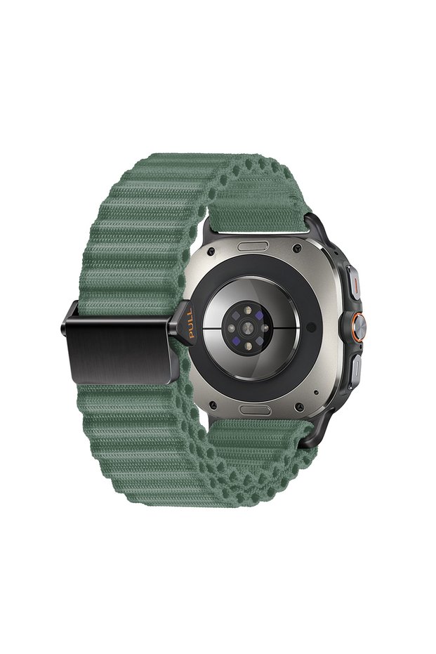 Galaxy Ultra 47mm Army green Original Trail Band For Samsung Galaxy Watch Ultra 47mm Off-road Nylon