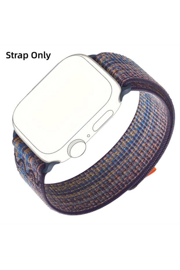 44 45 49 S11(10)46MM Blue Orange Straps for Apple Watch Band 45mm 46mm 42mm 49mm 44mm for Nike Nylon