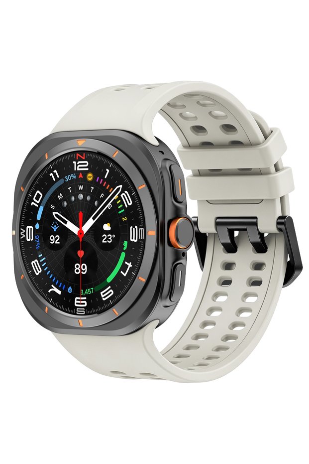 Galaxy Watch Ultra a-Starlight Original Silicone Strap for Samsung Galaxy Watch Ultra 2 Sports Corre