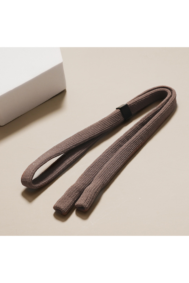 Khaki Adjustable Eyeglasses Strap Non‑slip Sunglasses Lanyard Neck Cord Spectacles Glasses Rope Chai