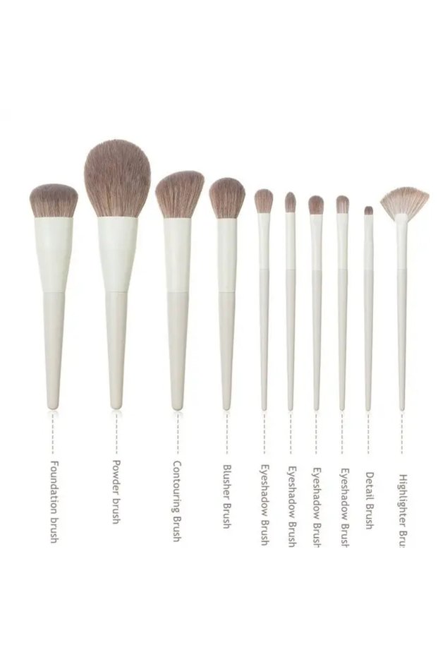10 Pcs 13 PCS Makeup Brushes Set Eye Shadow Foundation Women Cosmetic Brush Eyeshadow Blush Beauty S