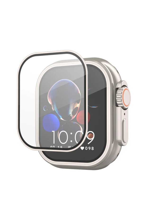 49mm Ultra-Ultra 2 5 Titanium Gold Tempered Glass Film for Apple Watch Ultra 49mm HD Screen Protecto