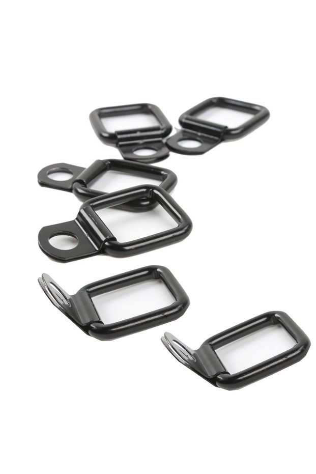 6Pcs-4Door Trunk Cargo Surface Mount Tie-Down D Ring Quick Release Fastener Clip for Jeep Wrangler J