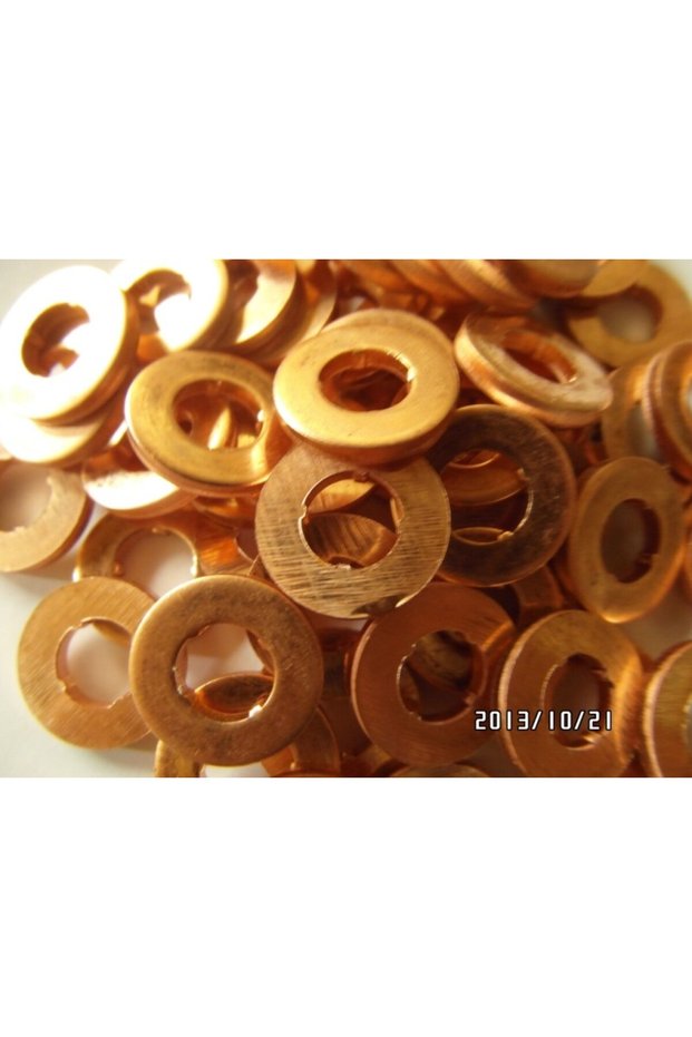 7x15x1.5mm 7x15mm/9x18mm Diesel Common Rail Injector Nozzle Copper Washer Seal O Ring Pad Gasket Pu