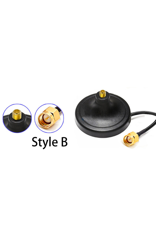 Style B 1 Pcs Antenna Extension Cable 3M length SMA Male to Female WiFi Magnetic Base for Router Wir