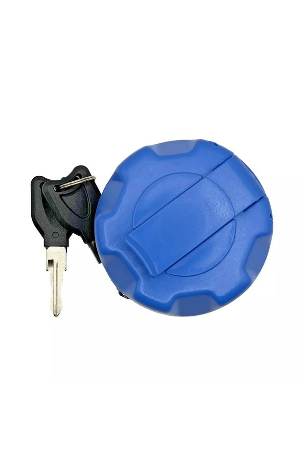 Trucks Lorry 60mm Lockable Diesel Adblue Cap For Volvo Scania Renault Durable Automotive Parts Blue