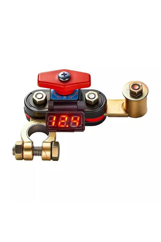 Copper Car Battery Disconnect Switch Bidirectional Joint Can Rotate Disconnect Switch Off Leakage Ci